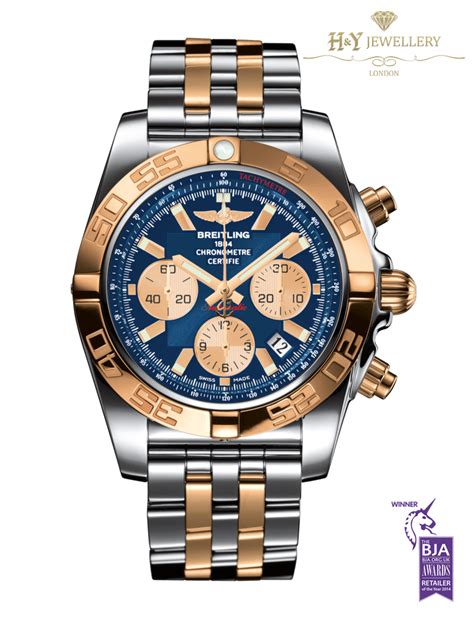 breitling bentley two tone|breitling two tone chronomat.